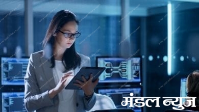 network_security_woman_code_monitor-amrvavati-mandal