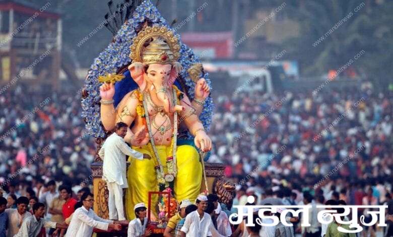 Ganesh-Chaturthi-Celebration-amravati mandal