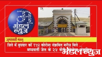 Amravati Central Jail mai Corona