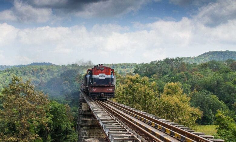 Kachiguda-Ajmer-railroad-collapsing-from-Melghat-amravati-mandal