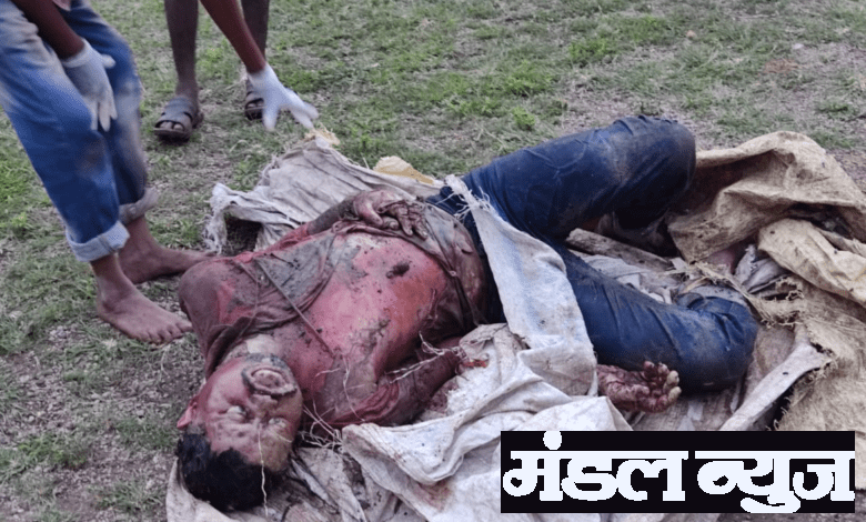 the-corpse-was-thrown-into-the-jewel-by-strangling-the-rope-amravati-mandal