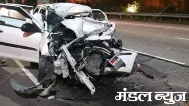 car-accident-amravati-mandal