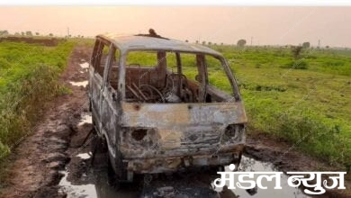 ambulance-burned-amravati-mandal