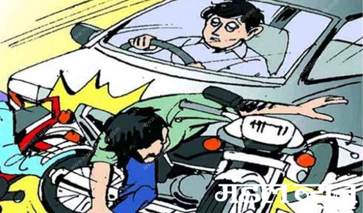 car-bike-Accident-amravati-mandal