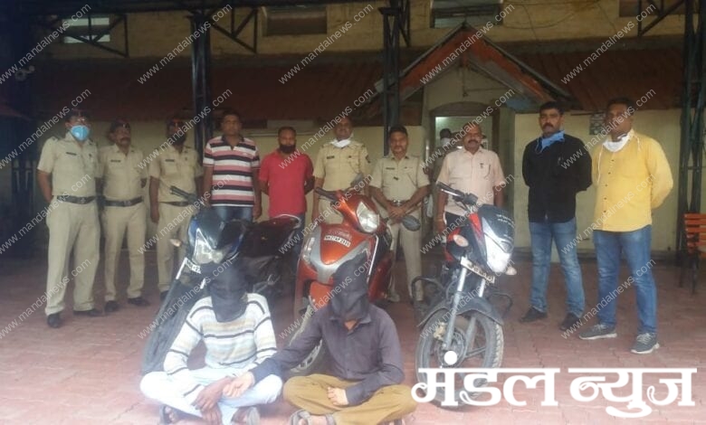 Motorcycle-thief-amravati-mandal