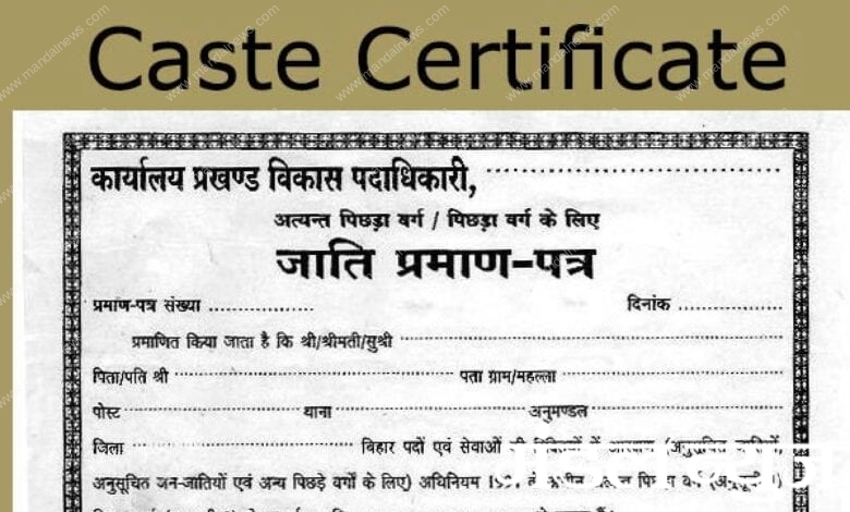 caste-certificate-Amravati-Mandal