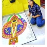 Selfie-With-Rangoli-Amravati-Mandal