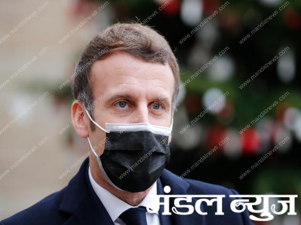 Emmanuel-Macron-Amravati-Mandal