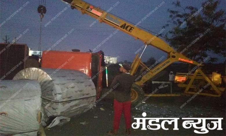 Truck-Accinte-Amravati-Mandal