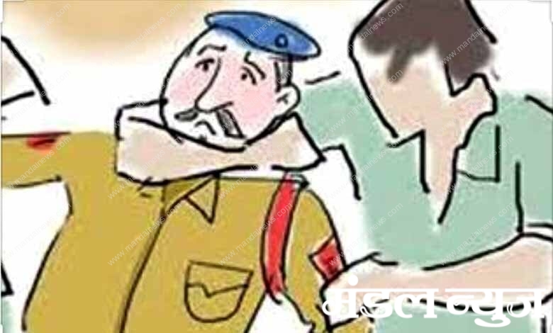 Police-Station-Threaten-amravati-mandal