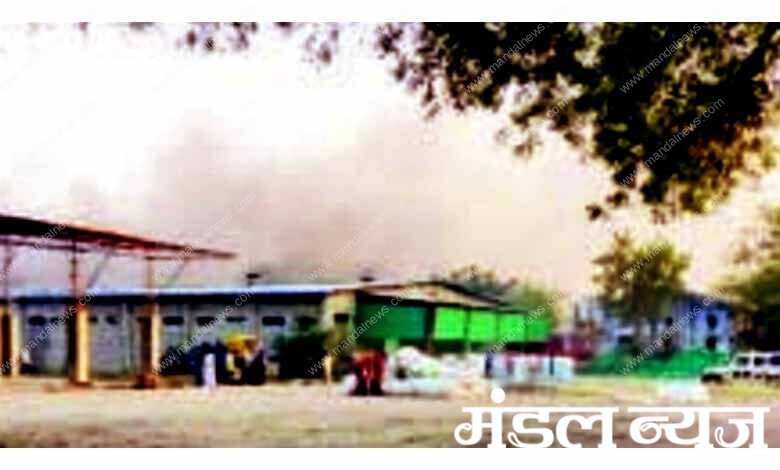 Ginning-factory-fire-amravati-mandal