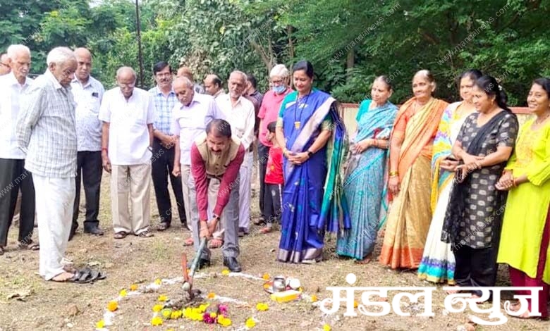 Sanwad-kendra-bhoomi-pujan-amravati-mandal