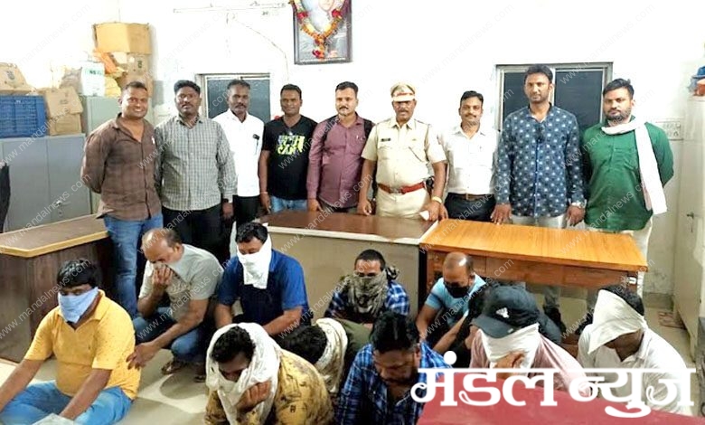 raid-on-the-gambling-base-of-nardinagar-amravati-mandal