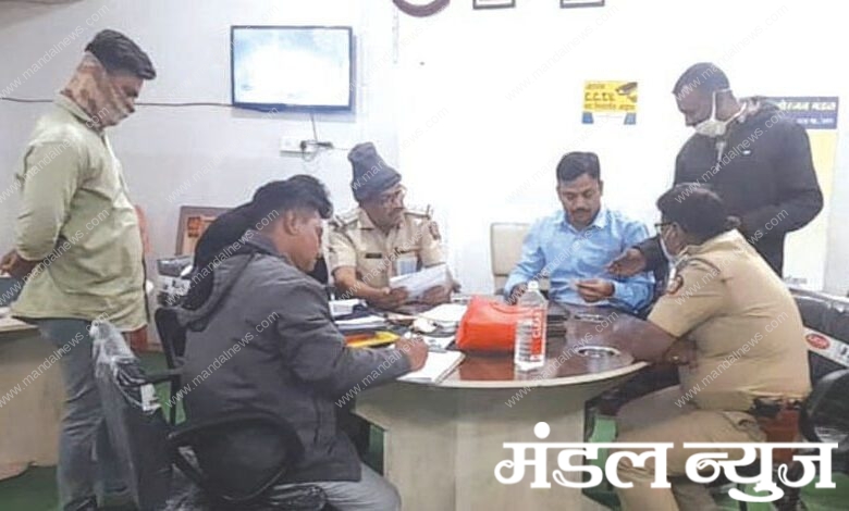 Gamblers Arrested-Amravati-Mandal