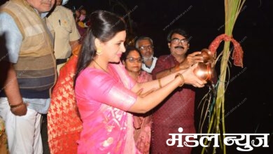 celebration of chhath festival