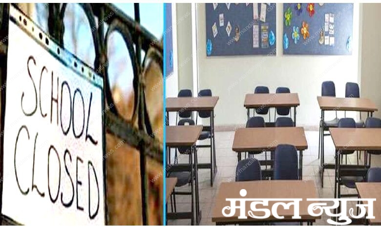 School-Closed-Amravati-Mandal